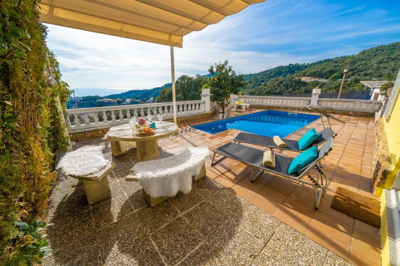 Villa Vista Lux, Piscina Privada Y Zona Exterior Con Vista Mar Тоса-де-Мар Екстер'єр фото